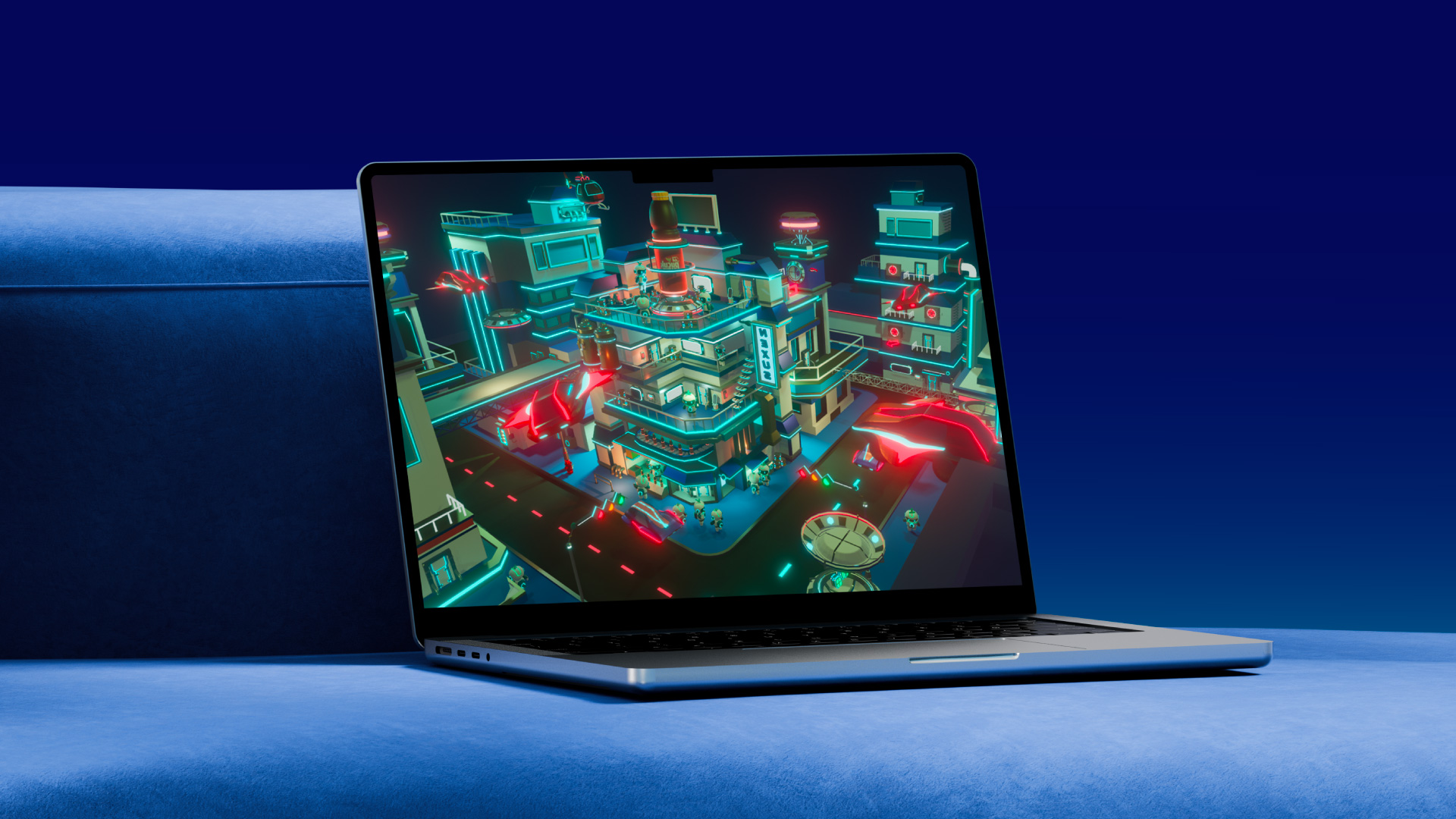 Nexus 360° presentation mockup